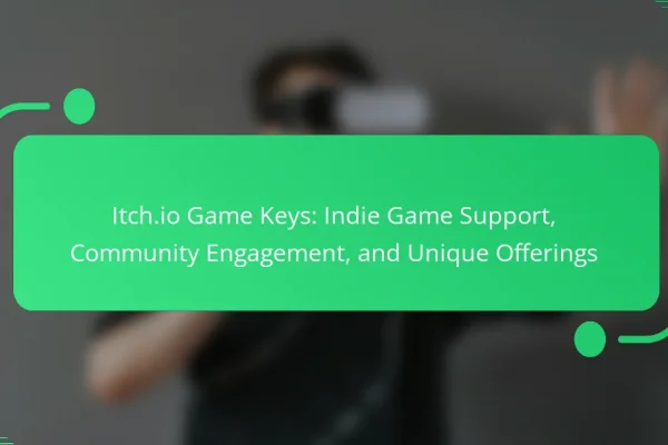 Itch.io Game Keys: Indie Game Support, Community Engagement, and Unique Offerings